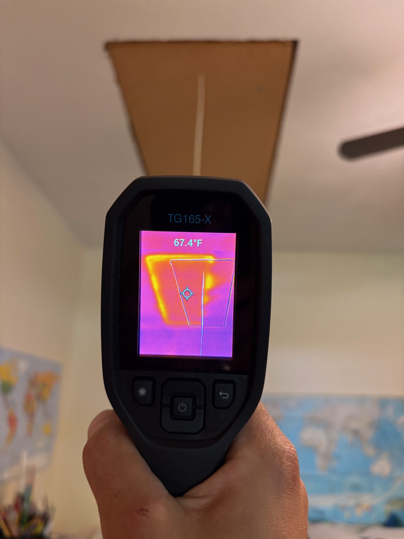Thermal imaging used to review comfort and airflow conditions.